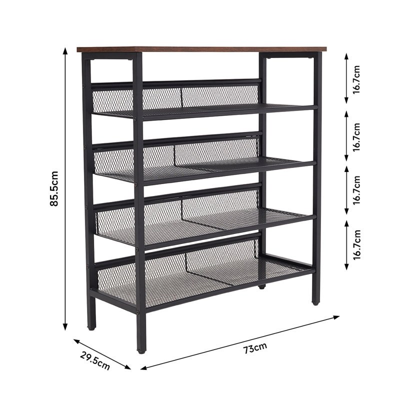Shoe Storage Cabinet, 84.5cm H x 73cm W x 29.5cm D