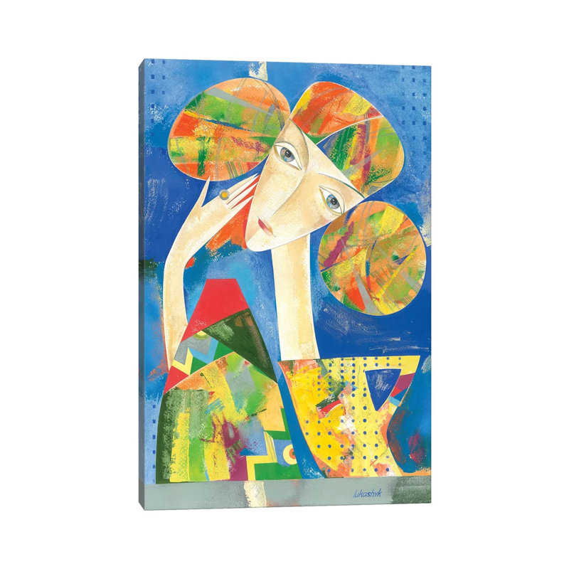 Agnes by Neli Lukashyk - Wrapped Canvas Painting, 20.32 cm H x 30.48 cm W