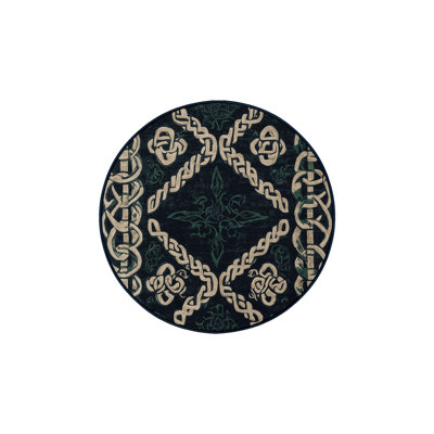 Machine Washable Gray Area Rug