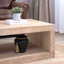 Table basse rustique, table basse, table basse de style campagnard, mobilier rustique moderne, table basse avec tablette, table de salon