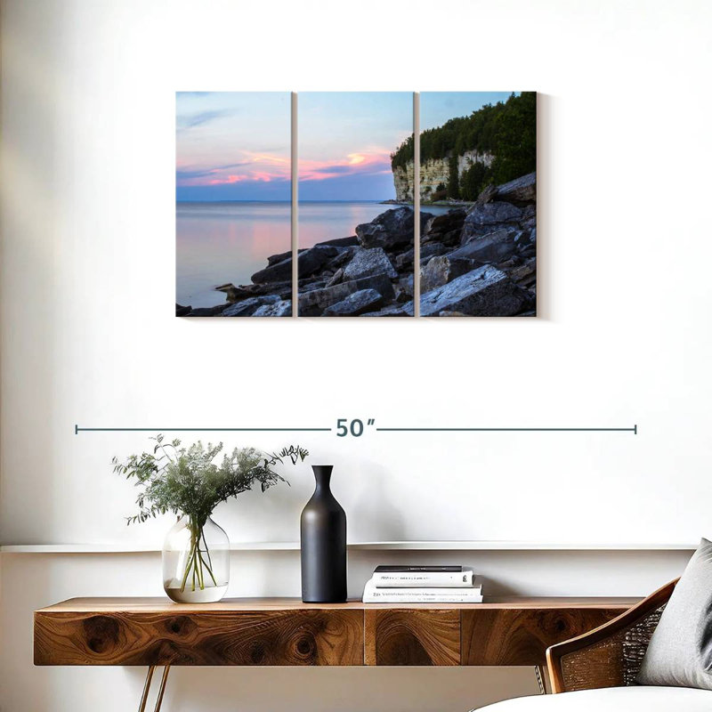 Alvord Fayette State Park Cliffs, 20" H x 33" W