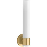 Purist 1 - Light Tube Indoor Bathroom Wall Sconce