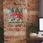  «Big Red Truck 4» par Annie Warren, art mural sur toile, 12 po x 12 po-2114428798