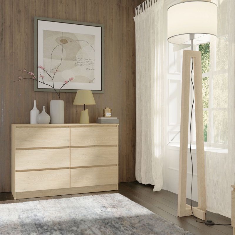 Argenta 120cm W 6 - Drawer Chest of Drawers