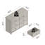Commode double 6 tiroirs Scott-1659926504