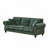 86 Inch Chenille Sofa, Comfortable 3-seater Cushioned Sofa, Nail Head Decoration-939540345-947127099-947127098