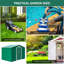 Bouzoun 23 ft. W x 16 ft. D Plastic Apex Garden Shed-2056077057