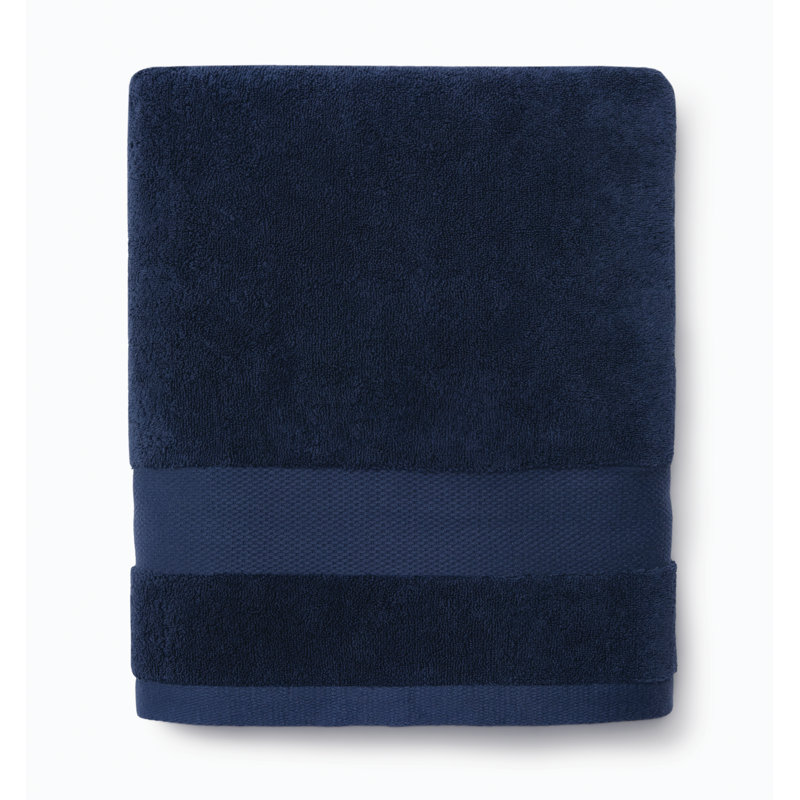 Bello Waffle Bath Towel, Navy