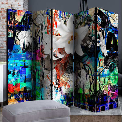 Ozark 172cm H Solid Wood Folding Room Divider