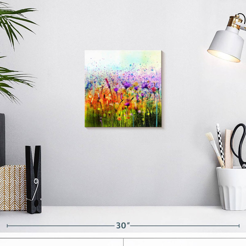 Harnek Spring Meadow Flowers, H 10 po x l 10 po