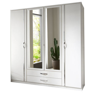 4 Door Manufactured Wood Wardrobe