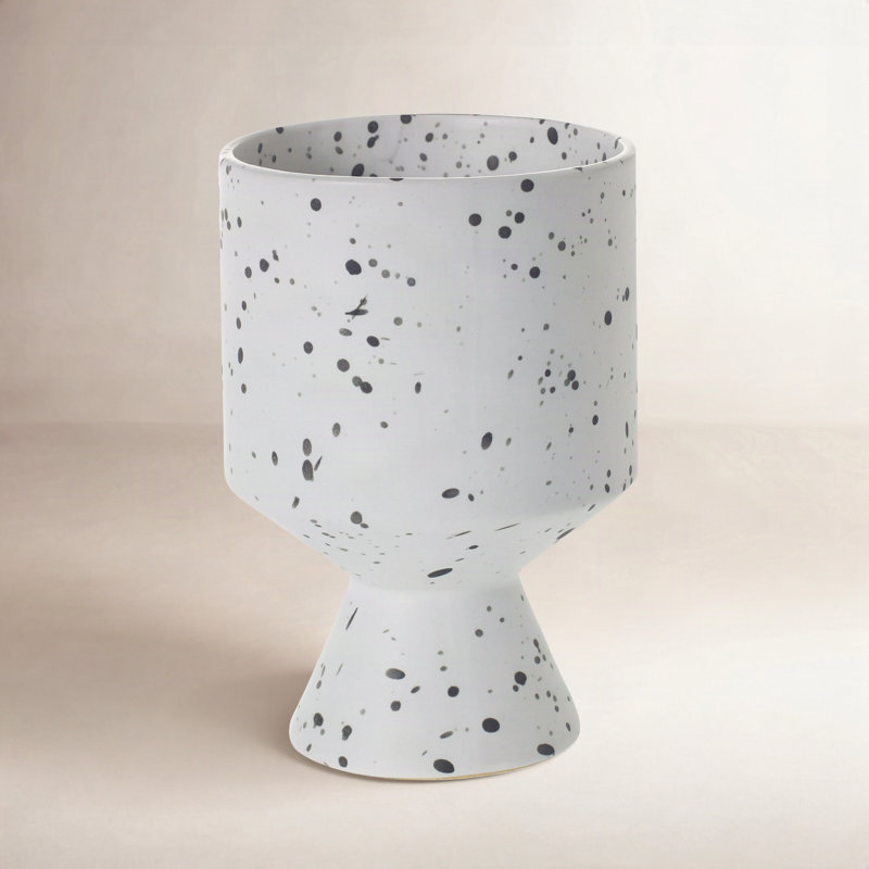 Pot à fleurs en céramique Waters, H 6,25 po x l 4,5 po x P 4,5 po