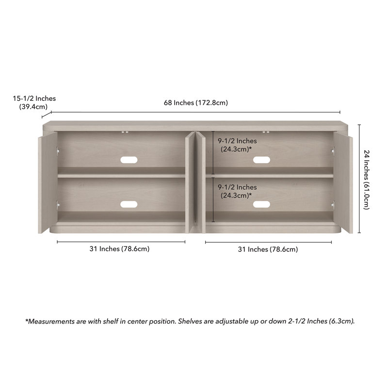 Easton TV Stand for TVs up to 75"