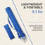 Parasol d'extérieur portatif 7 pi avec support - Parasol UPF 50+, inclinaison réglable, porte-crochets et porte-gobelet, parasol de plage et de camping-1299261224
