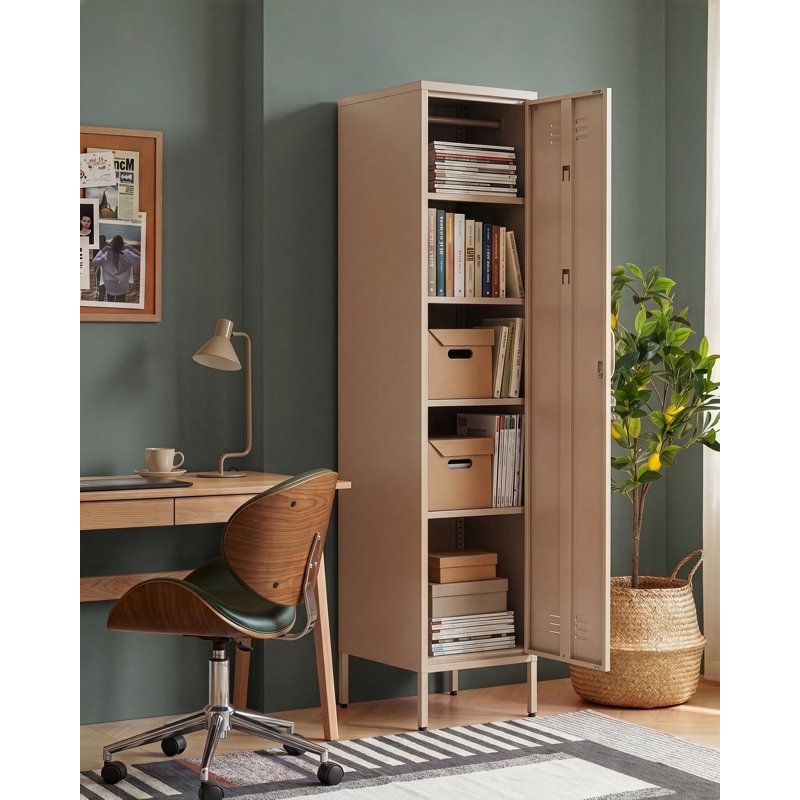 Storage Unit FROME Metal Beige