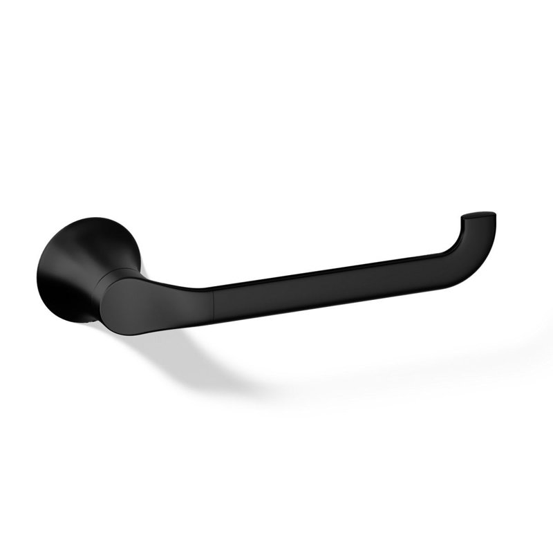 Simplice Wall Mounted Towel Bar, Matte Black