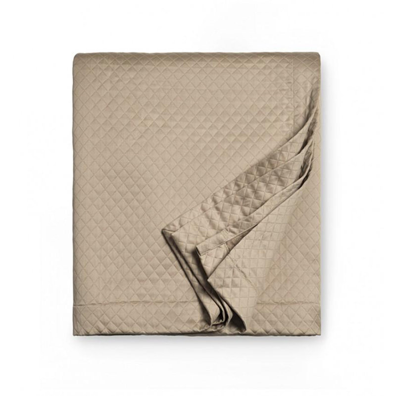Bari Coverlet, Full Coverlet, Taupe