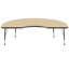Table d'activité 48 "x 72" avec moulures en T et pieds réglables-122266764-99077992