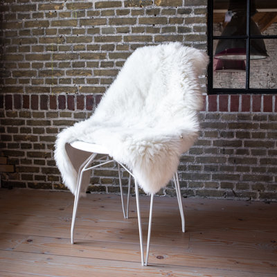 Weybossett Novelty Sheepskin Hand Woven Area Rug