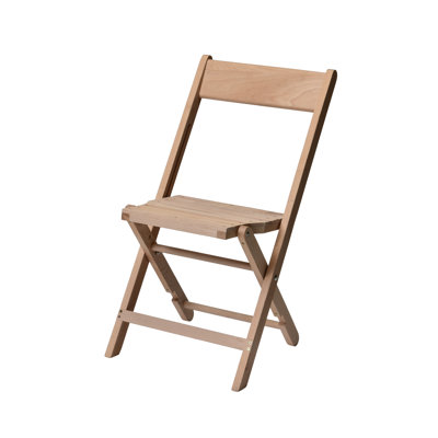 Chaise pliante en bois