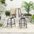 4 Person Patio Swivel Counter-height Dining Set-1682166741