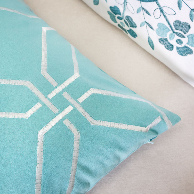Buntin Geometric Throw Pillow