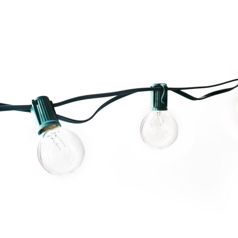 Gustave Indoor 10 - Bulb 12'' Plug-in Globe String Light