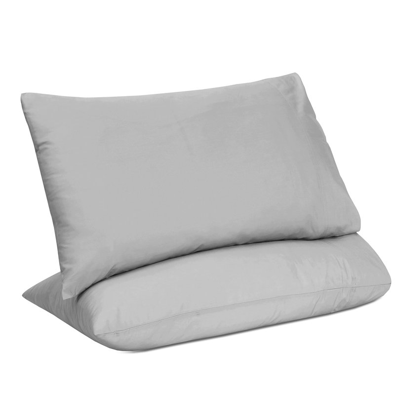 Percale - Set of 2, Light Gray