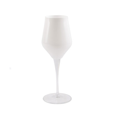 Contessa 9 oz. Handmade White Wine Glass