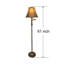 Cierra 61'' Swing Arm Floor Lamp