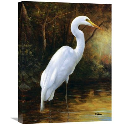 " Evening Egret " Print