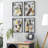 Metal Wine Multi Colored Wall Decor with Grapes Detailing Set