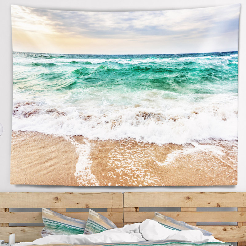 Tapisserie «Seascape», H 78 po x l 92 po