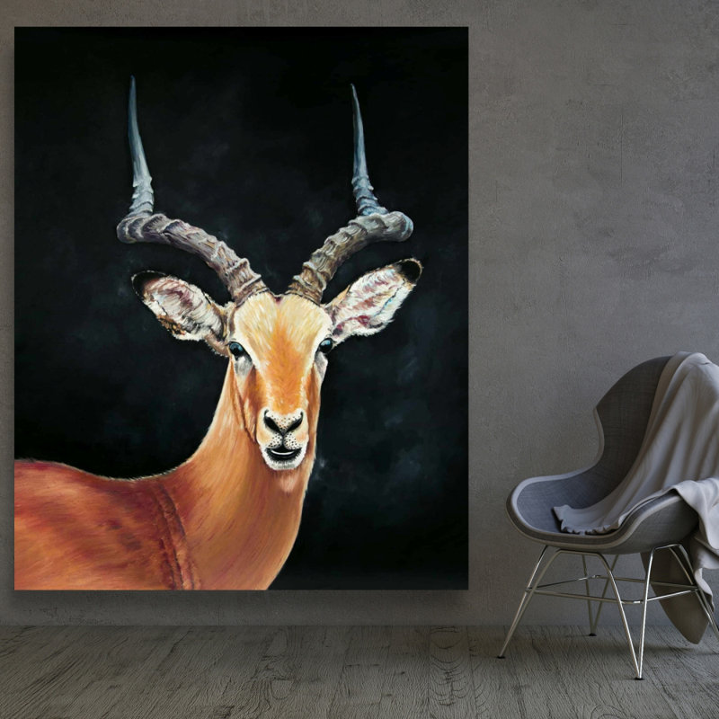 Antelope - Deer Canvas Wall Art for Home Decor | Stylish Accent