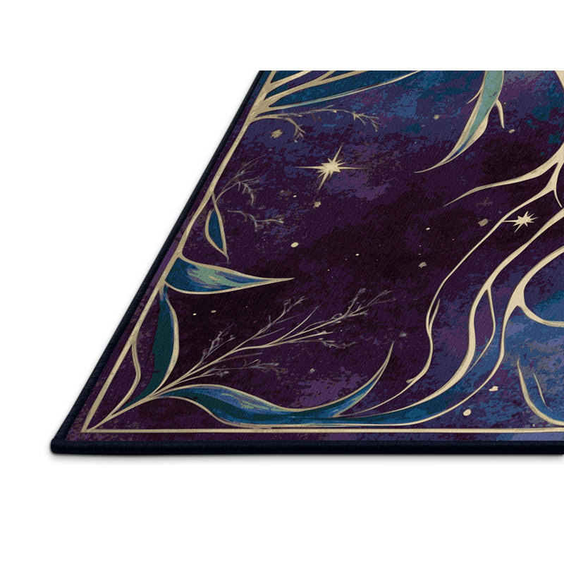 Tapis Ethereal Branches, Rectangle de 5 pi x 8 pi