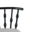 Tabouret de bar d'intérieur en bois, avec revêtement, ensemble de 2-442671150-442671147