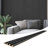 4 PCS 103.94''x5.7'' Slat Solid Wood Wall Paneling for Interior and Ceiling Decoration(16.45 sq.ft./Case)-100141034