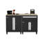 Armoire de rangement mobile à 2 portes et tiroirs ProGarage l 32,7 po x l 26,8 po x 18 po ProGarage