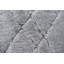 Tapis géométrique gris en polypropylène tissé à la machine-1080366305