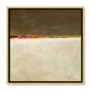 Orange Horizon I by Renate Holzner