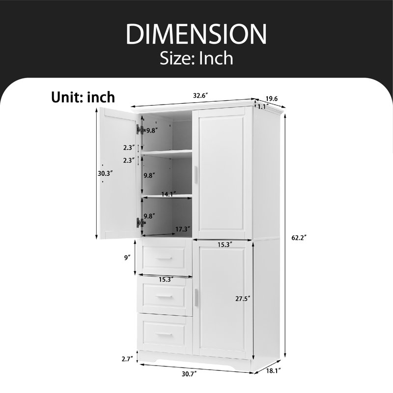 Armoire de salle de bain Laytonya