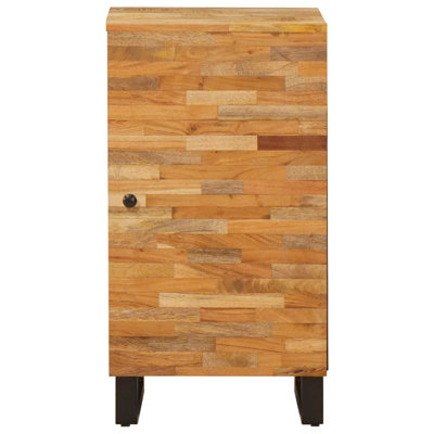 Solid Wood Rectangle Accent Cabinet