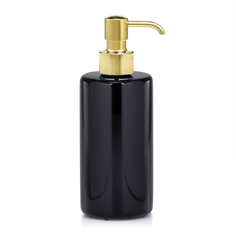Domus Pump Dispenser, Polished Brass