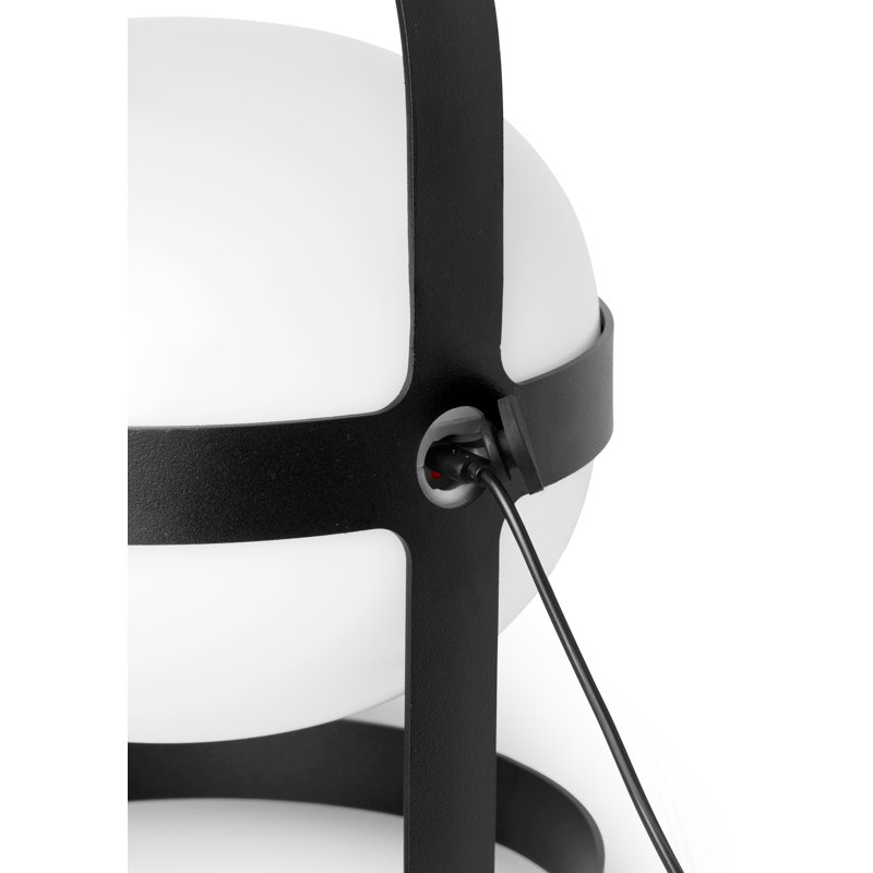 Soft Spot Solar Lamp, 13.39" H x 9.25" W x 9.25" D