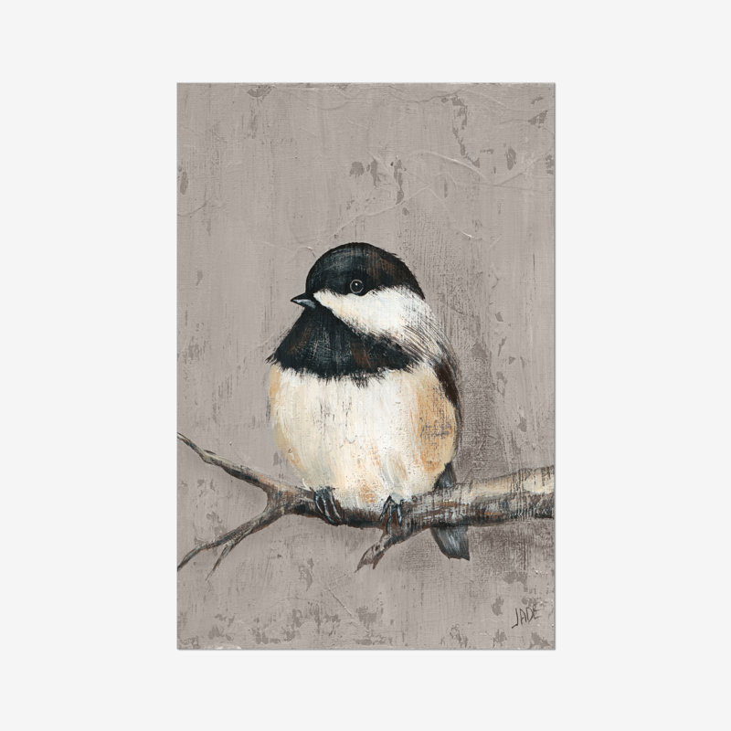 Winter Bird IV by Jade Reynolds - Wrapped Canvas Painting Print, Paper Print, 122cm H x 81cm W