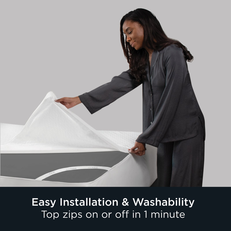 King Size Platinum Zip-Off Mattress Protector with Temperature Balancing