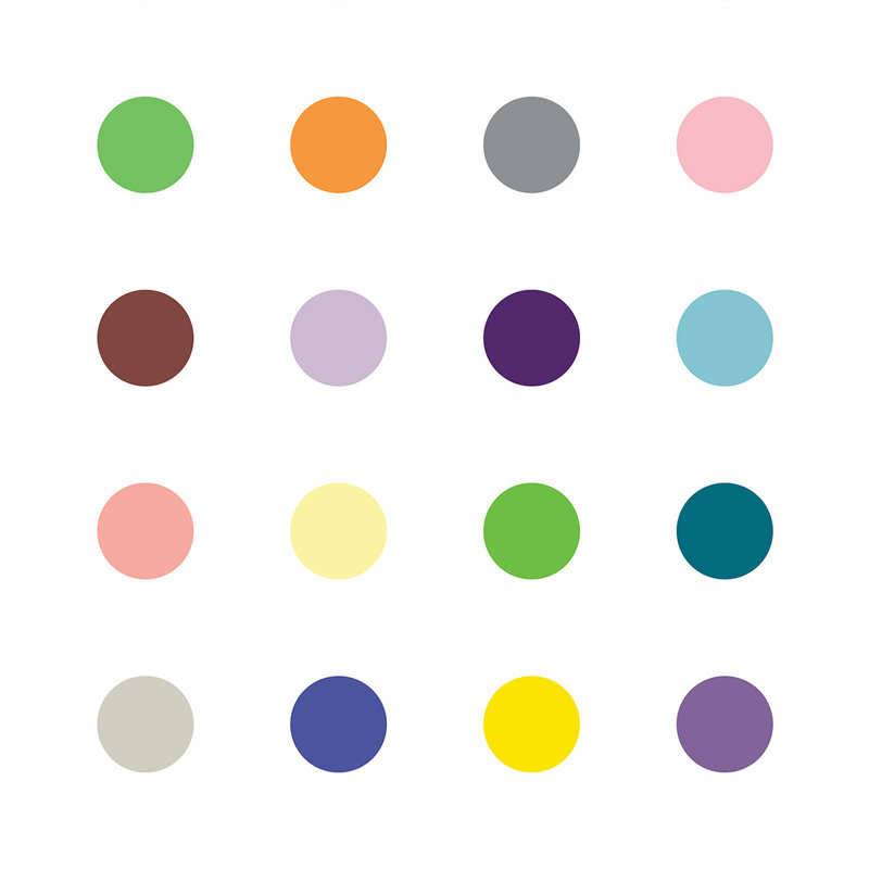 Dots, Vinyl, Multicolor