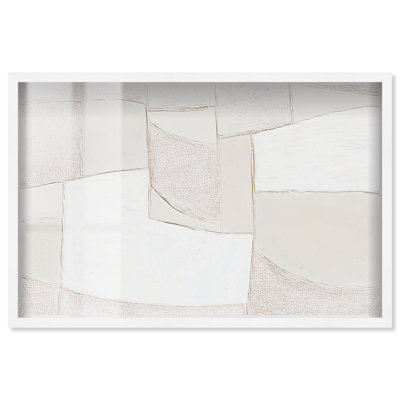 «Veiled Calm Shadowbox Print», art mural tendance par Art Remedy