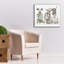  «Cow Wash, Rinse, Dry» par Cindy Jacobs, art mural sur toile, 30 po x 26 po