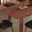 Table de salle à manger haut de gamme et minimaliste-124402624-124402623